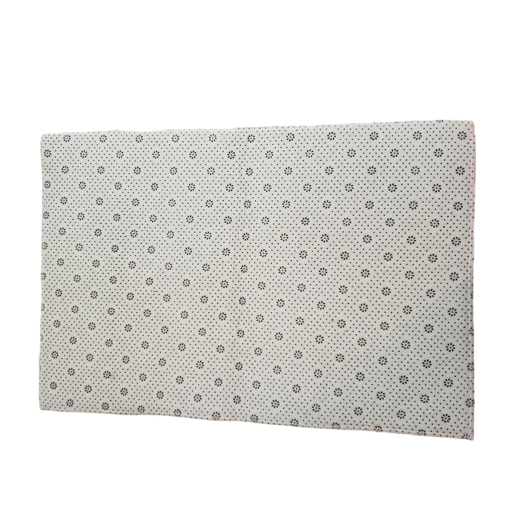 Rainbow cat dog paw print mat